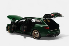 Ön Sipariş - 1/18 Kengfai & Kilo Works Audi RS4 Darwin (Green Metallic) - VAKW02302