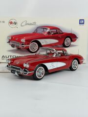 1/18 AUTOART Chevrolet Corvette 1958 (Signet Red) - 71148