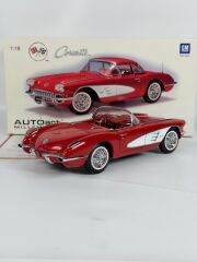 1/18 AUTOART Chevrolet Corvette 1958 (Signet Red) - 71148