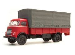 1/87 1955 DAF with Cargo Box and Hood, red