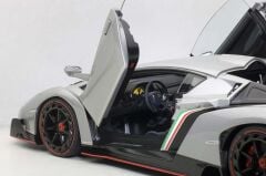 1/18 AUTOART Lamborghini Veneno Grey 2013 Geneva Car Show Car - 74506