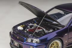 1/18 AUTOART - NISSAN - SKYLINE GT-R (R34) V-SPEC II NUR WITH BBS WHEELS 2002 - 77403