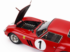 CMC - FERRARI - 250 GTO ch.3987 LHD COUPE N.A.R.T. N 1 WINNER 1000km MONTLHERY 1962 P.RODRIGUEZ - R.RODRIGUEZ