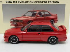 1/18 AUTOART BMW M3 E30 Sport Evolution Cecetto Edition Red - 70566