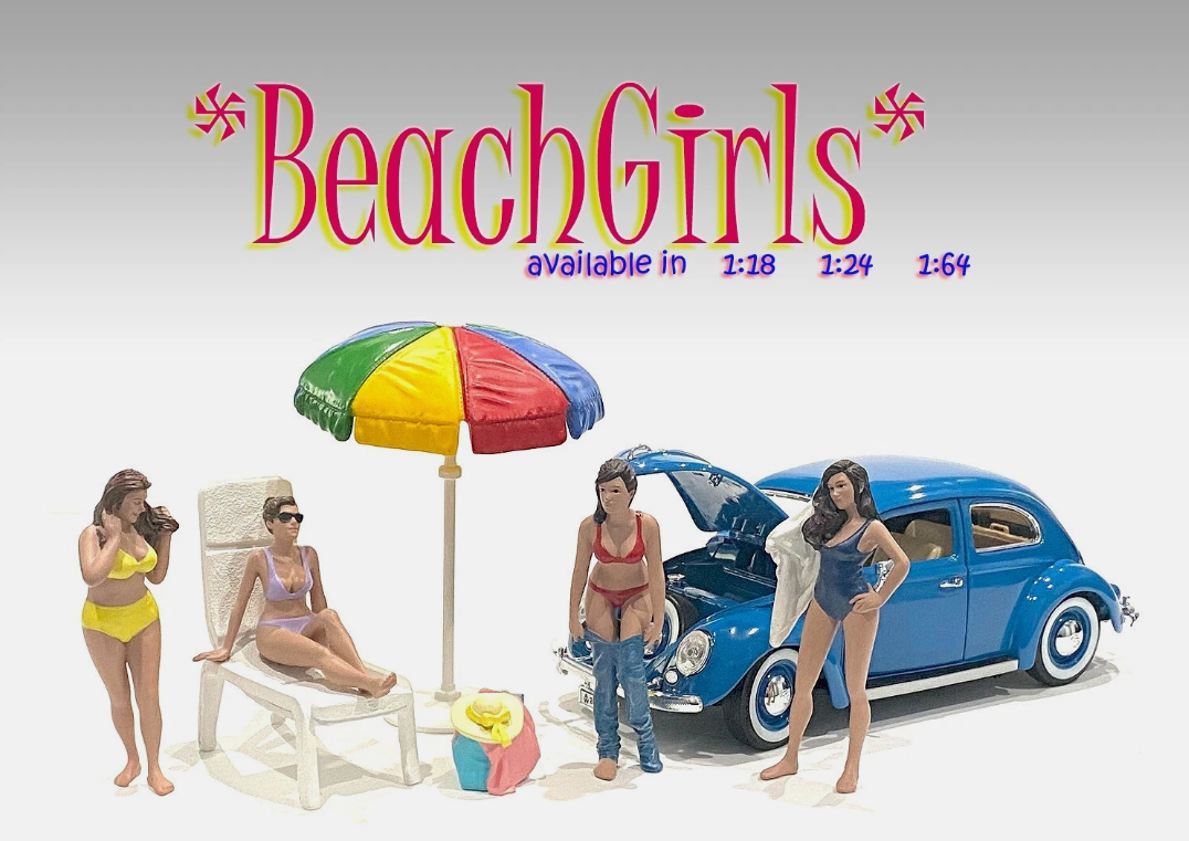 1:18 American Diorama Scale - Accessory Pack - AD-76317 Beach Girls Series