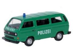 Volkswagen T3a bus Polizei, green
