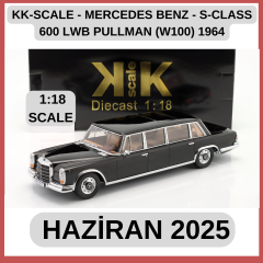 KK-SCALE - MERCEDES BENZ - S-CLASS 600 LWB PULLMAN (W100) 1964