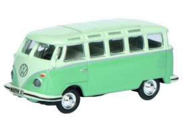 Volkswagen T1 Samba, turqoise/white
