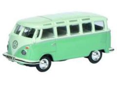 Volkswagen T1 Samba, turqoise/white
