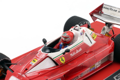 Ön Sipariş - 1/18 GP-REPLICAS - FERRARI - F1 312T2 SCUDERIA FERRARI SEFAC TEAM N 1 FUJI JAPAN GP (with pilot figure) RACE WEATHERED VERSION 1976 NIKI LAUDA - GPNL01AWDD