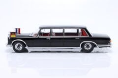 KK-SCALE - MERCEDES BENZ - S-CLASS 600 LWB PULLMAN (W100) WILLY BRANDT - GEORGES POMPIDOU 1964