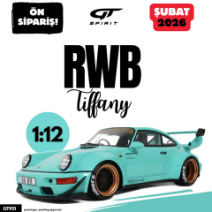 Ön Sipariş - 1/12 GT-SPIRIT - PORSCHE - 911 930 RWB TIFFANY COUPE 2020 - GT951