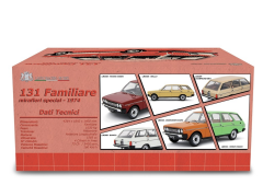 Ön Sipariş - 1/18 Laudo Racing Fiat 131 1600 Mirafiori Familiare Special 1974 - LM230E