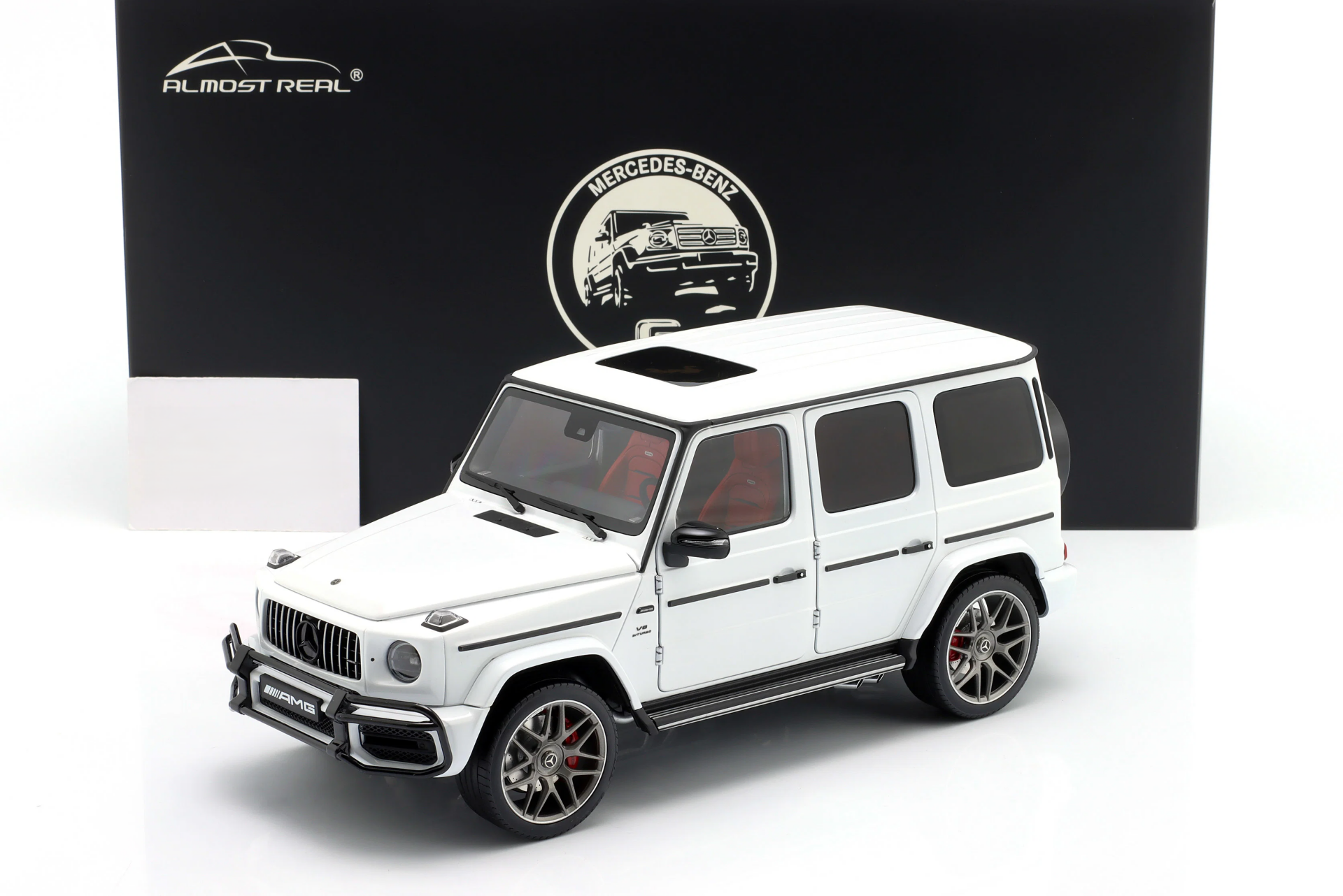 1/18 Almost Real Mercedes-Benz AMG G63 (W463) Edition 55 Opalit white - ALM820807