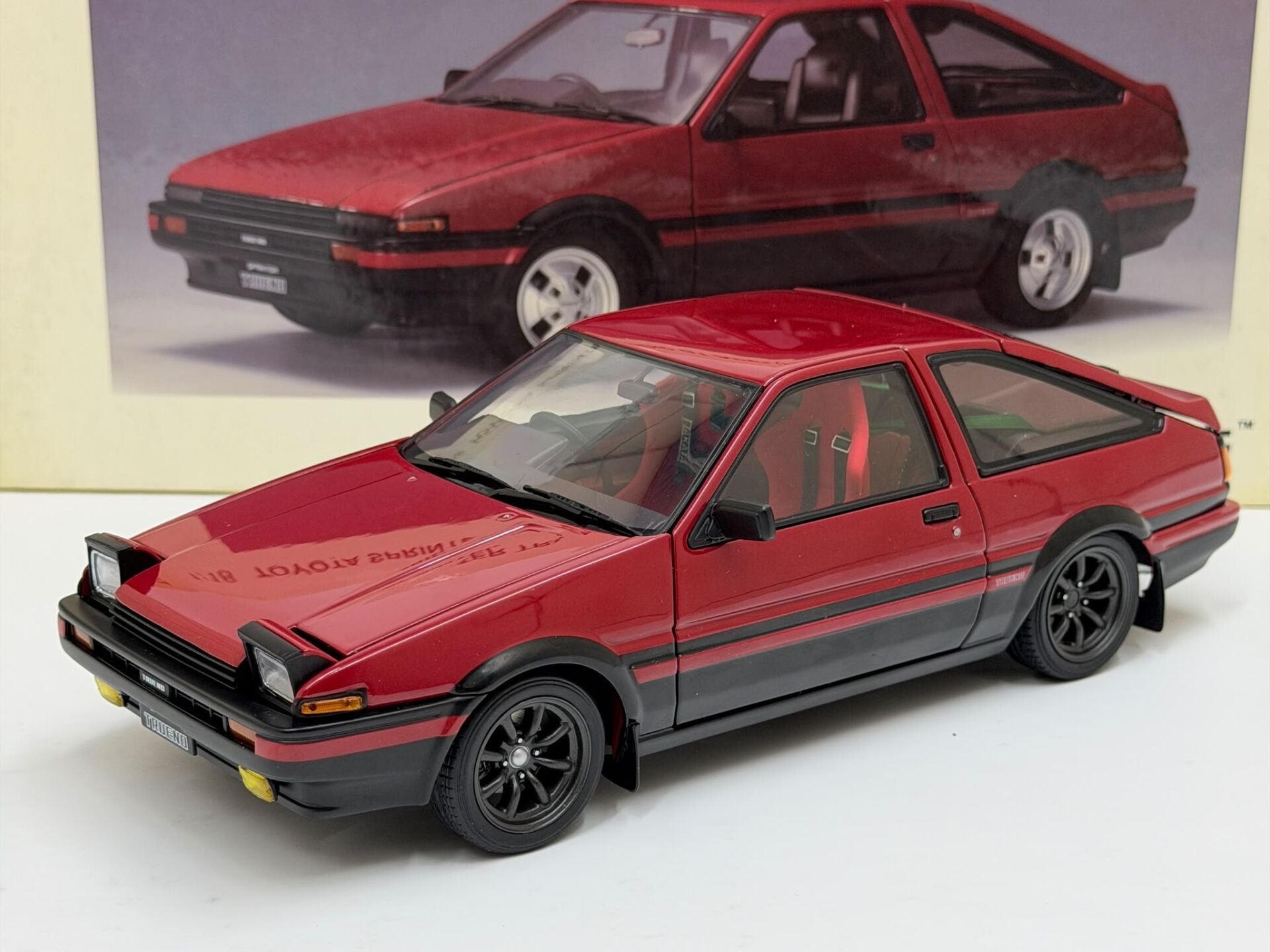 1/18 AUTOart Toyota Sprinter Trueno GT APEX AE86 Red - 78792