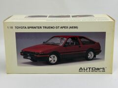 1/18 AUTOart Toyota Sprinter Trueno GT APEX AE86 Red - 78792