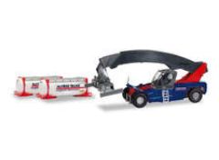 1/87 Liebherr LRS 645 with 2 Containers *Alfred Talke*, blue/red/white