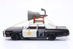 KK-SCALE - DODGE - MONACO BLUESMOBILE 1974 - LOOK-A-LIKE - WITH THE HORN ON THE ROOF
