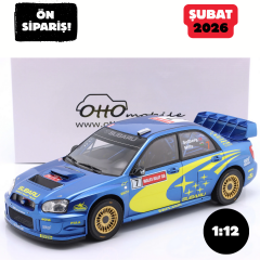 Ön Sipariş - 1/12 OTTO - SUBARU - IMPREZA S9 WRC03 N 7 WINNER RALLY WALES GB 2003 PETTER SOLBERG - PHIL MILLS - G092