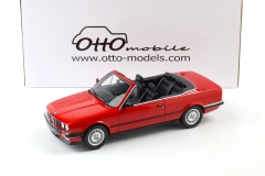 Ön Sipariş - 1/18 OTTO BMW 325i Convertible Bright Red 1986 - OT1194