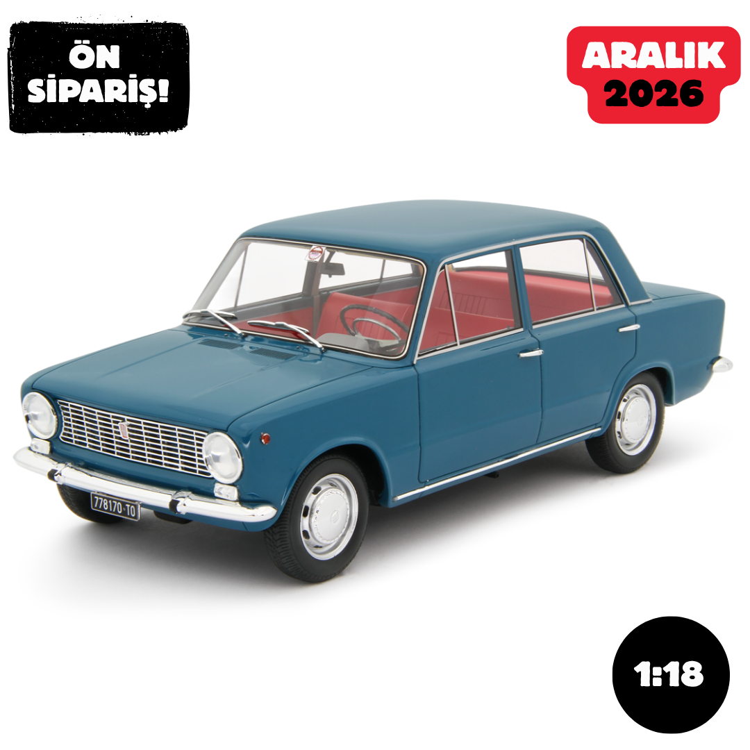 Ön Sipariş - 1/18 Laudo Racing FIAT 124 1°SERIE 1966 - LM227E