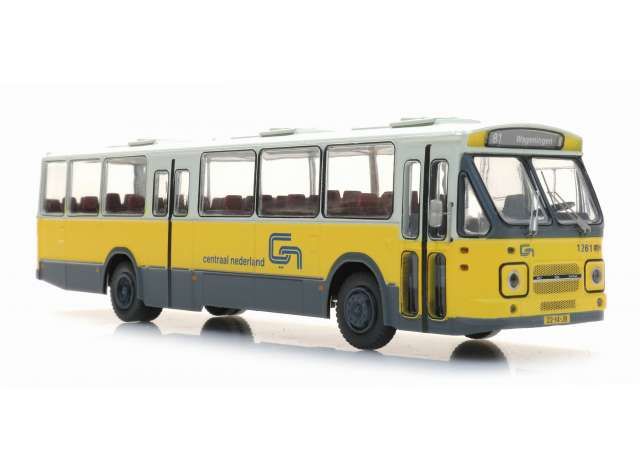 1/87 City Bus CN1261 Daf Front 2 *Wageningen*, yellow