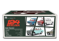 Ön Sipariş - 1/18 Laudo Racing FIAT 124 1°SERIE 1966 - LM227E