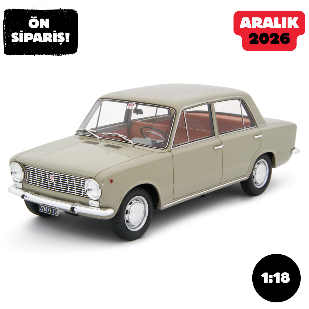 Ön Sipariş - 1/18 Laudo Racing FIAT 124 1°SERIE 1966 - LM227F