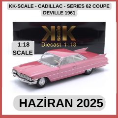 KK-SCALE - CADILLAC - SERIES 62 COUPE DEVILLE 1961