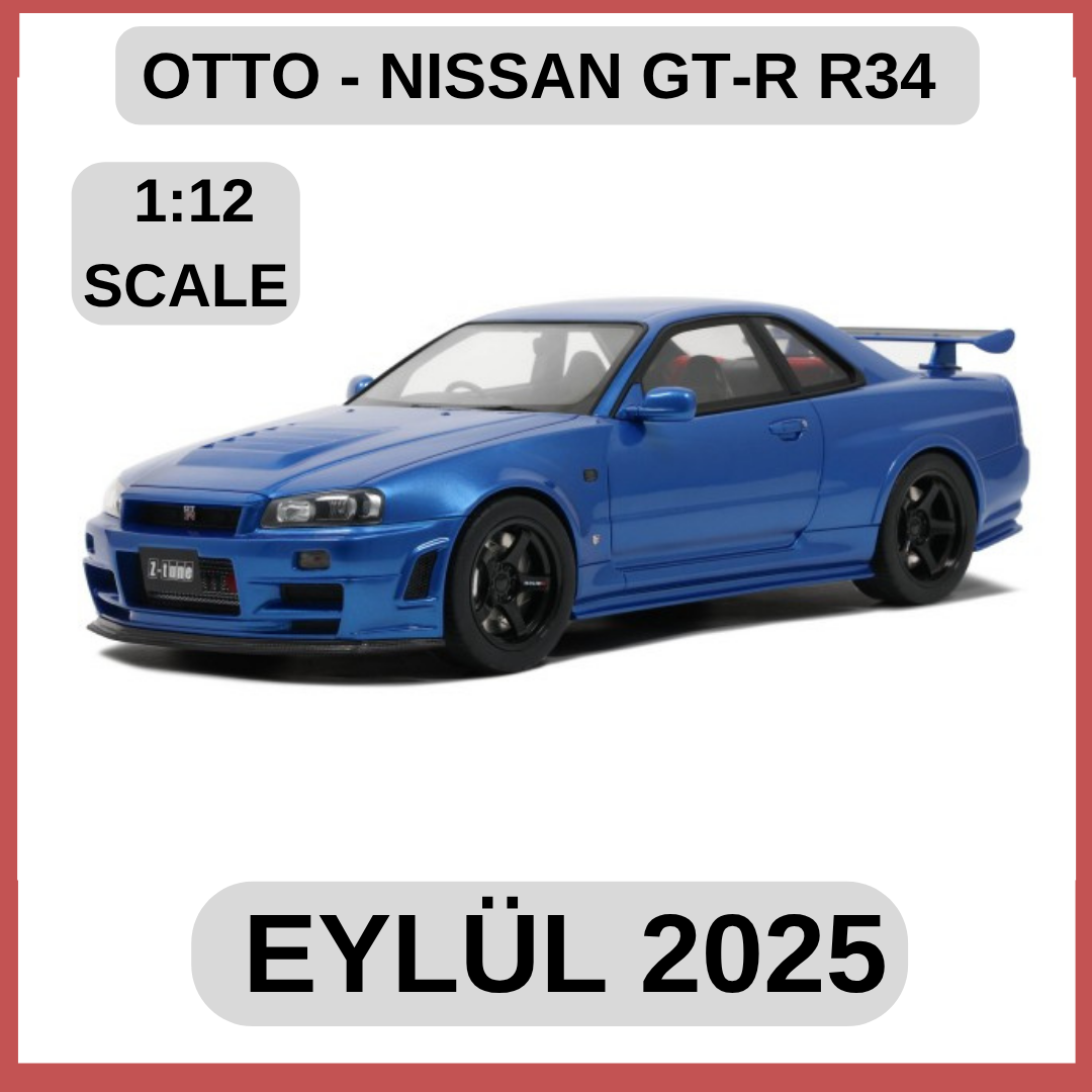OTTO - NISMO R34GT-R Z-tune Bayside Blue 2005