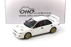 Ön Sipariş - 1/18 OTTO Subaru Impreza WRX Type RA STI Pure white 2000 - OT490