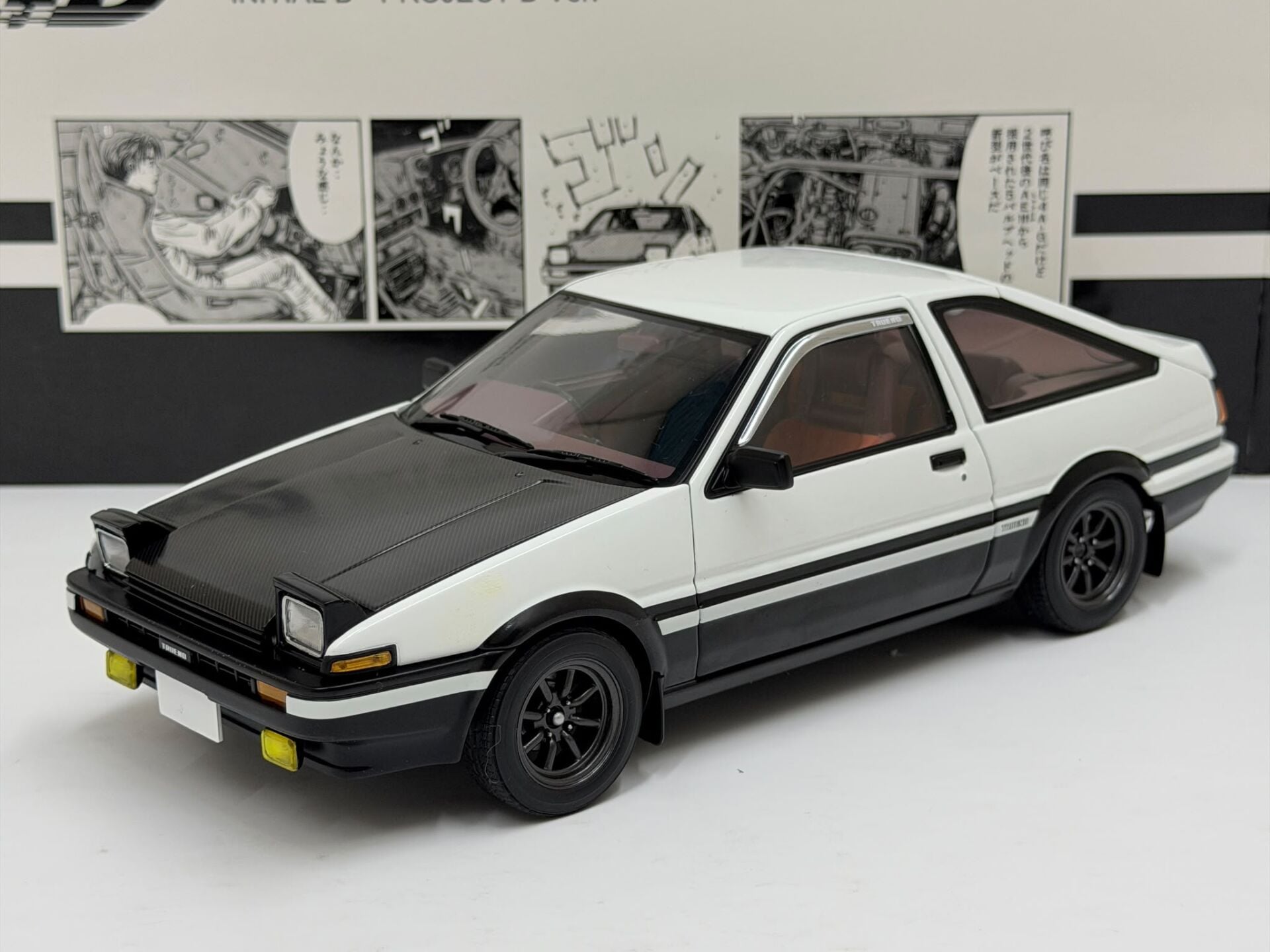 1/18 AutoArt Toyota Sprinter Trueno Corolla AE86 Project D Ver. Initial D - 78797