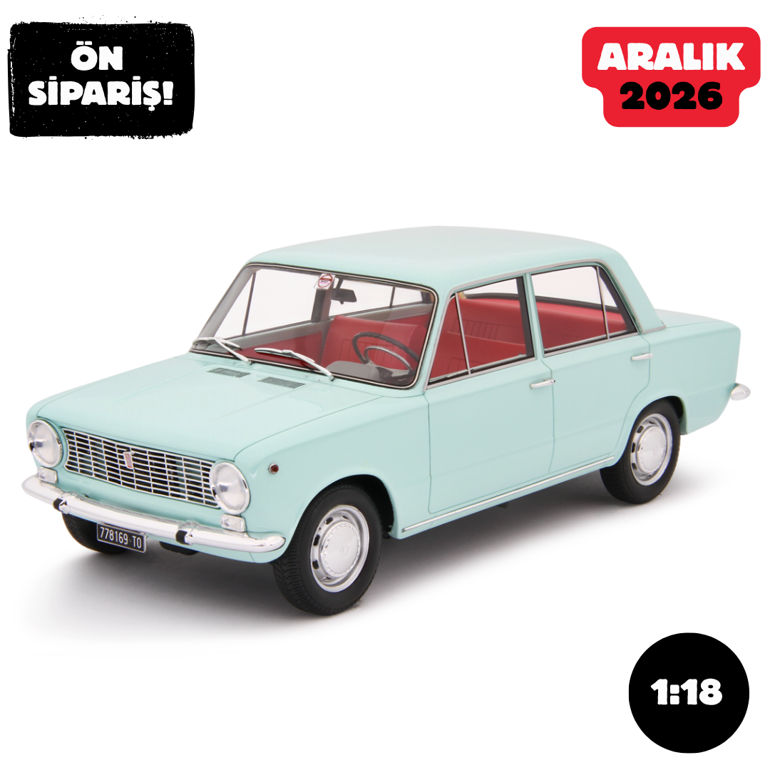 Ön Sipariş - 1/18 Laudo Racing FIAT 124 1°SERIE 1966 - LM227D