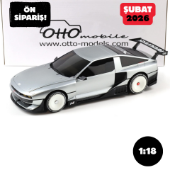 Ön Sipariş - 1/18 OTTO Hyundai N Vision 74 Matte Aluminium 2022 - OT493