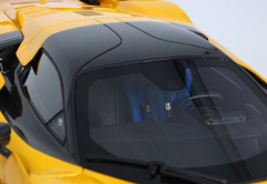 1/18 BBR Ferrari F80 carbon optional Giallo Tristrato (Three layer Yellow) and silver wheels - P18253B