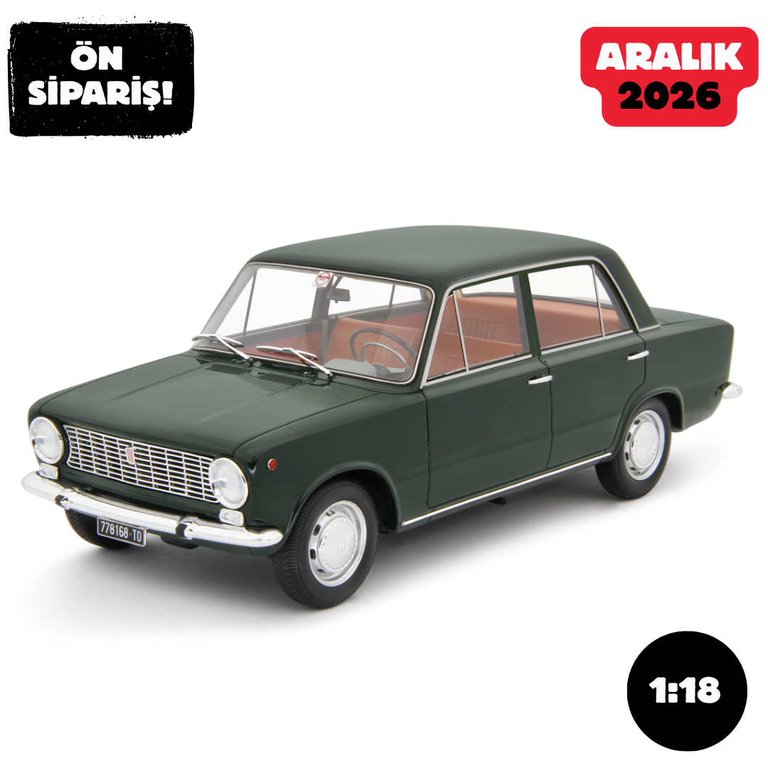 Ön Sipariş - 1/18 Laudo Racing FIAT 124 1°SERIE 1966 - LM227C