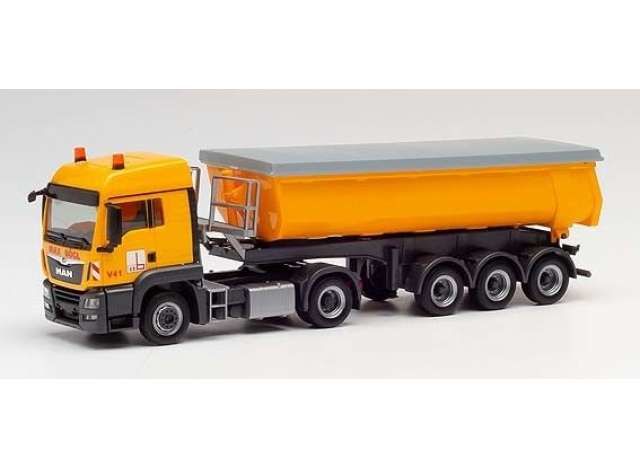 1/87 MAN TGS LX E6c T.Sz. Max Bögl, yellow