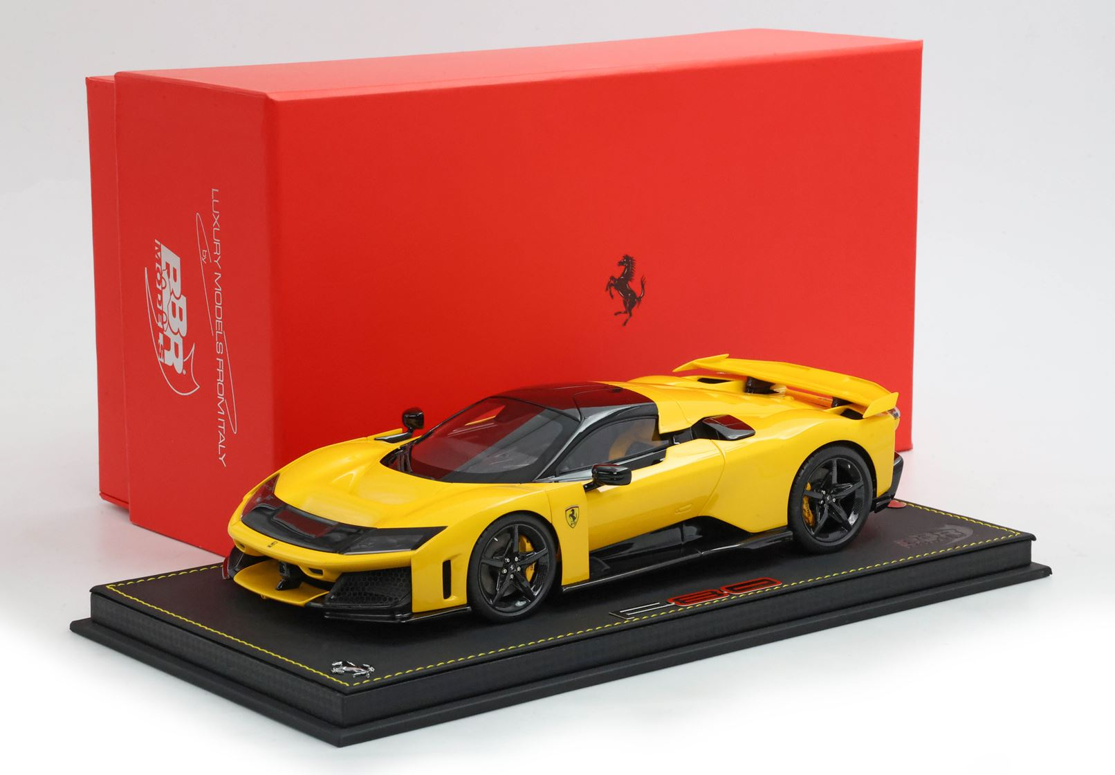1/18 BBR Ferrari F80 Giallo Modena - carbon wheels - P18253B1