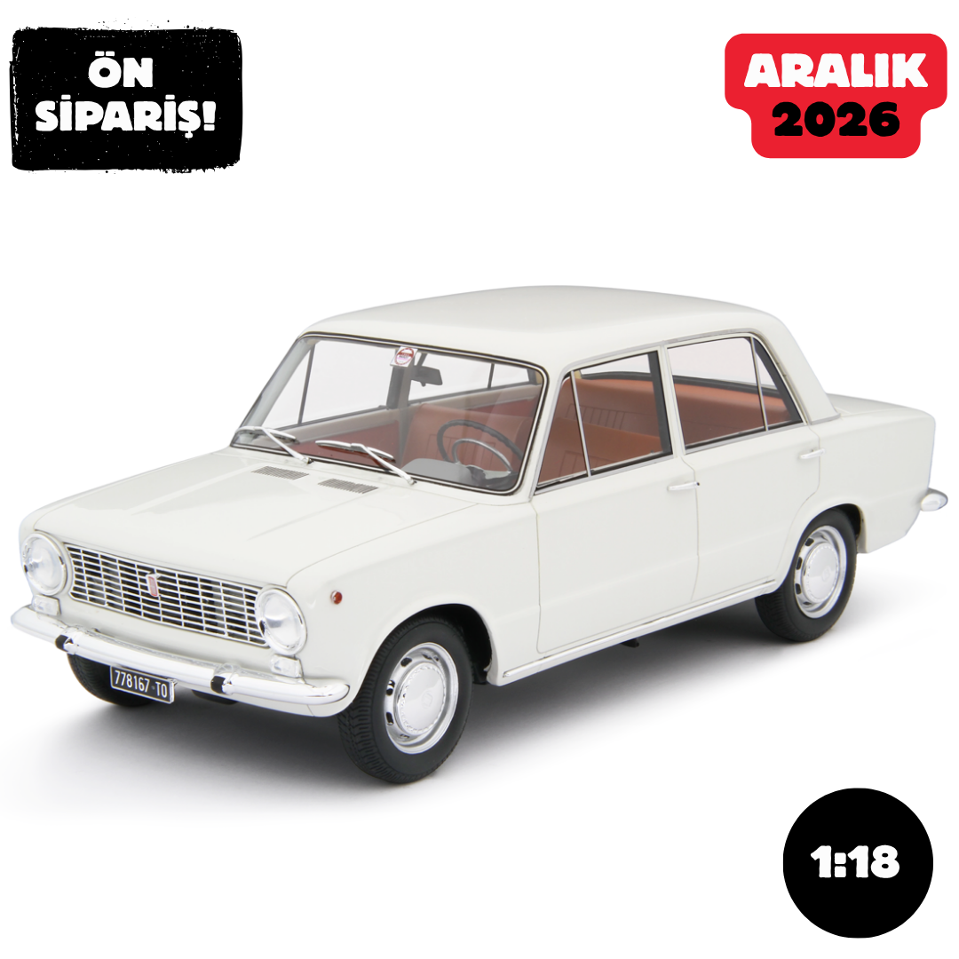 Ön Sipariş - 1/18 Laudo Racing FIAT 124 1°SERIE 1966 - LM227B