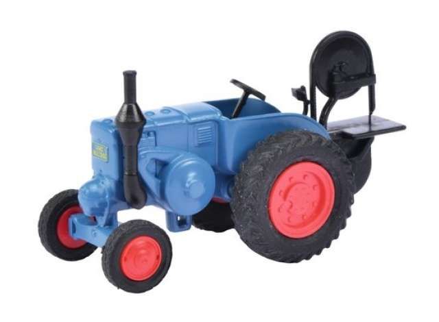 Lanz Bulldog with saw, blue
