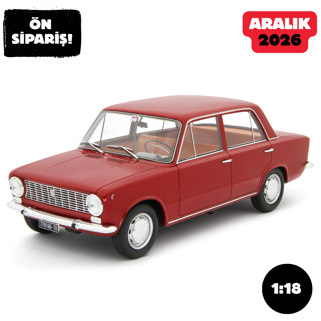 Ön Sipariş - 1/18 Laudo Racing FIAT 124 1°SERIE 1966 - LM227A