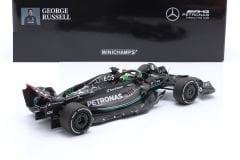 MINICHAMPS - MERCEDES GP - F1 W14 TEAM MERCEDES-AMG PETRONAS FORMULA ONE N 63 SEASON 2023 GEORGE RUSSELL