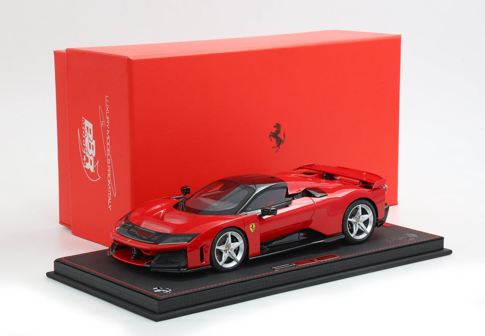 1/18 BBR Ferrari F80 Rosso Corsa - silver wheels - P18253A