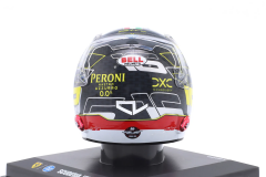1/5 LOOKSMART - BELL HELMET - CASCO HELMET F1 CHARLES LECLERC TEAM FERRARI HP N 16 WINNER MONZA ITALY GP 2024