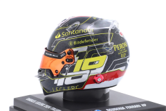 1/5 LOOKSMART - BELL HELMET - CASCO HELMET F1 CHARLES LECLERC TEAM FERRARI HP N 16 WINNER MONZA ITALY GP 2024