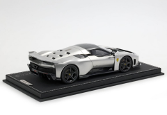 1/18 BBR Ferrari F80 carbon optional Glossy Aluminium - carbon wheels - P18253E