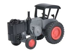 1/87 Lanz Bulldog with wood carburettor and roof, grey