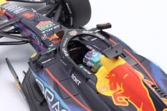 MINICHAMPS - RED BULL - F1 RB19 TEAM ORACLE RED BULL RACING N 1 WORLD CHAMPION WINNER MIAMI GP 2023 MAX VERSTAPPEN