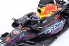 MINICHAMPS - RED BULL - F1 RB19 TEAM ORACLE RED BULL RACING N 1 WORLD CHAMPION WINNER MIAMI GP 2023 MAX VERSTAPPEN