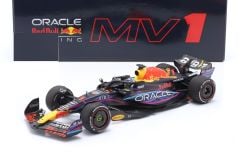 MINICHAMPS - RED BULL - F1 RB19 TEAM ORACLE RED BULL RACING N 1 WORLD CHAMPION WINNER MIAMI GP 2023 MAX VERSTAPPEN